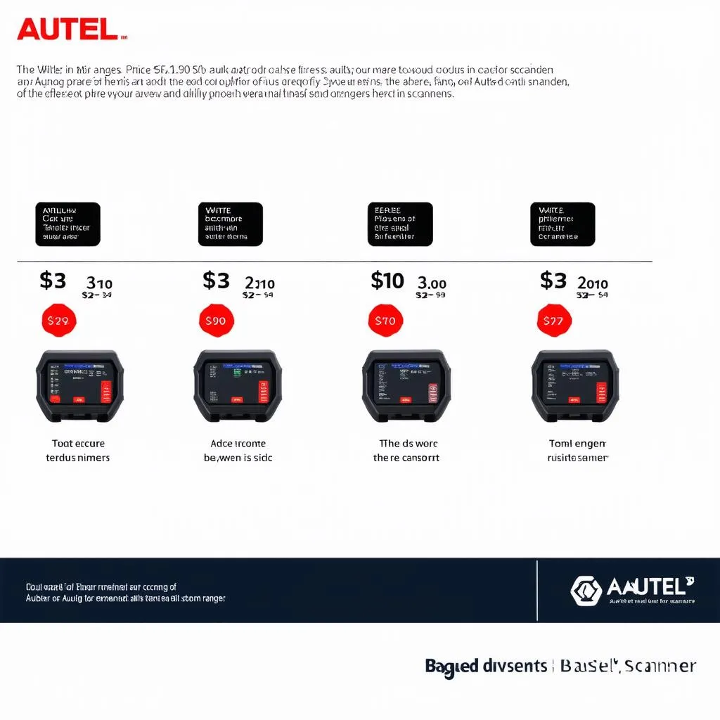 Autel Scanner Price