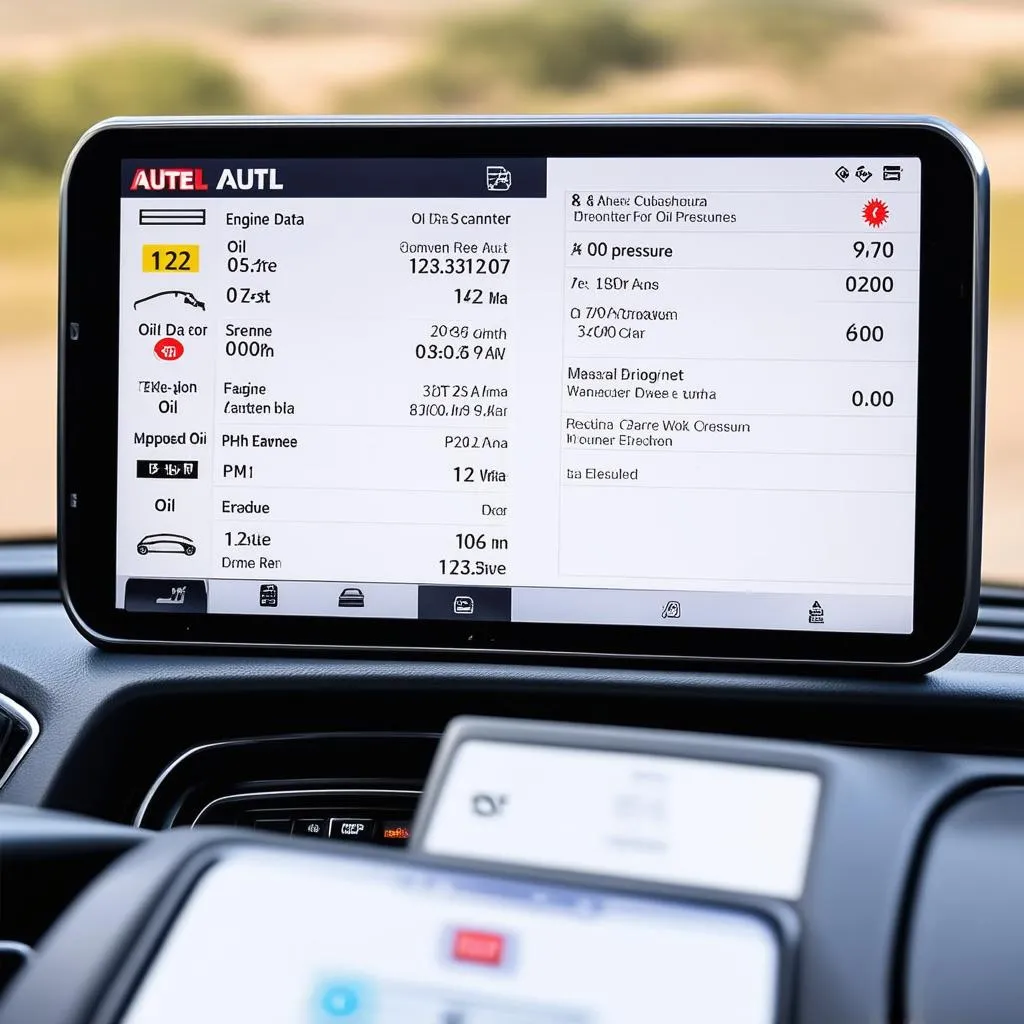 Autel Scanner Dashboard