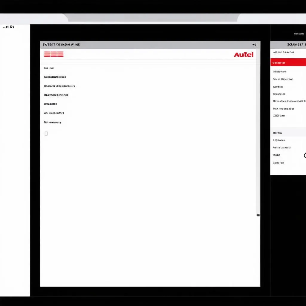 Autel Scanner Dashboard