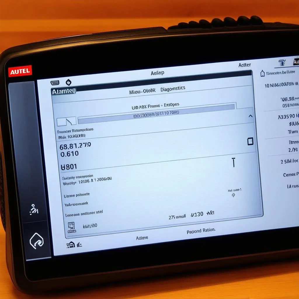 Autel Scanner Diagnostics