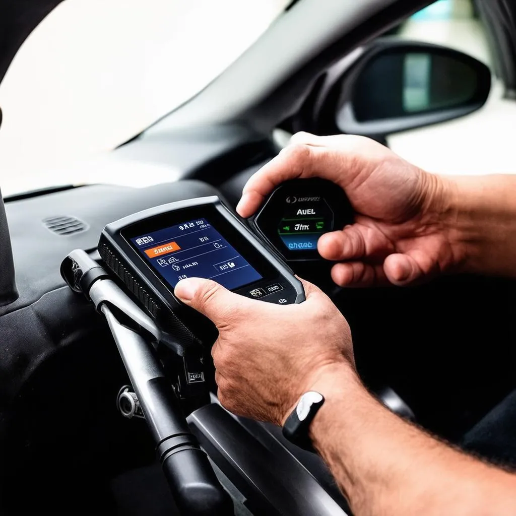 Automotive Diagnostics with Autel Scanner