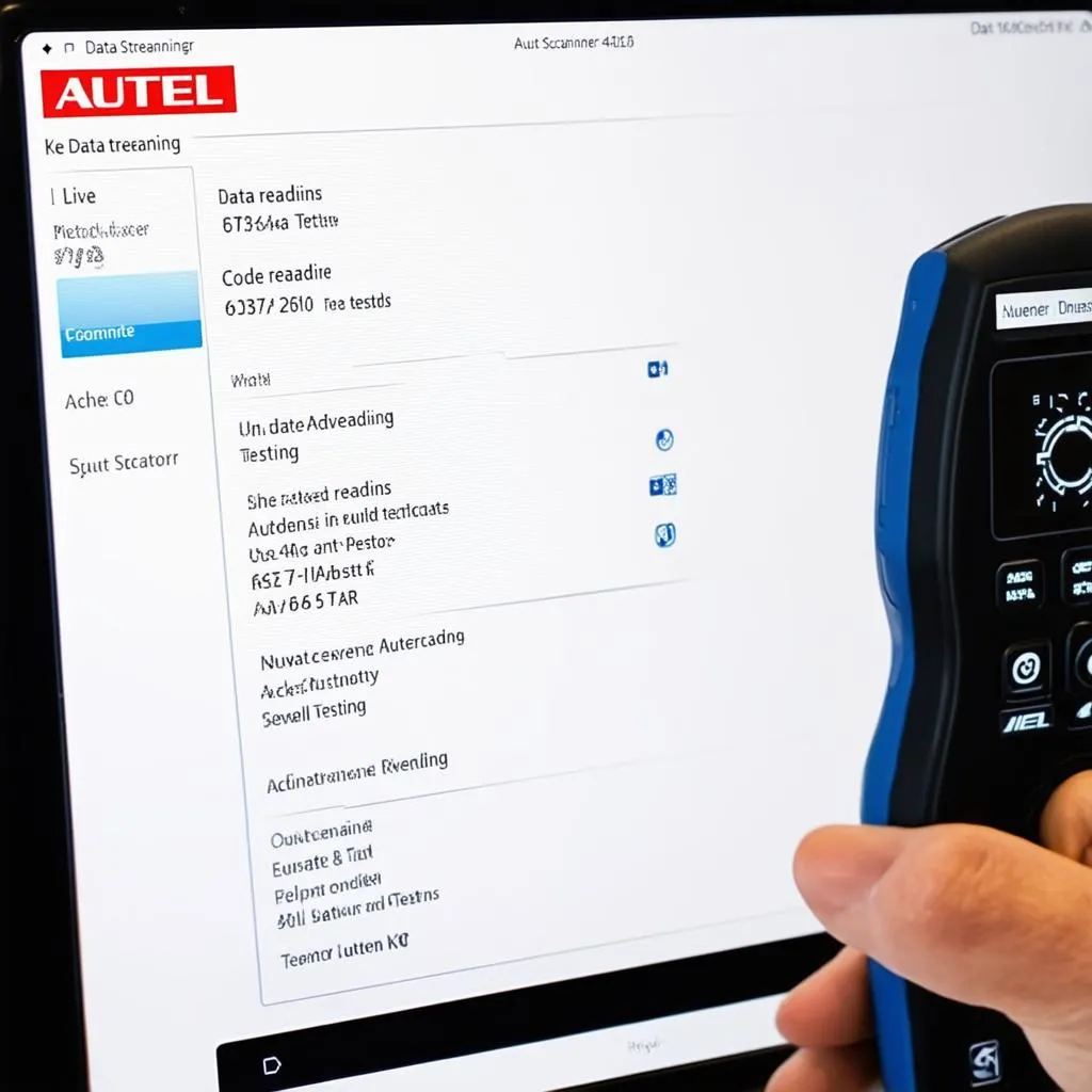 Autel Scanner Features