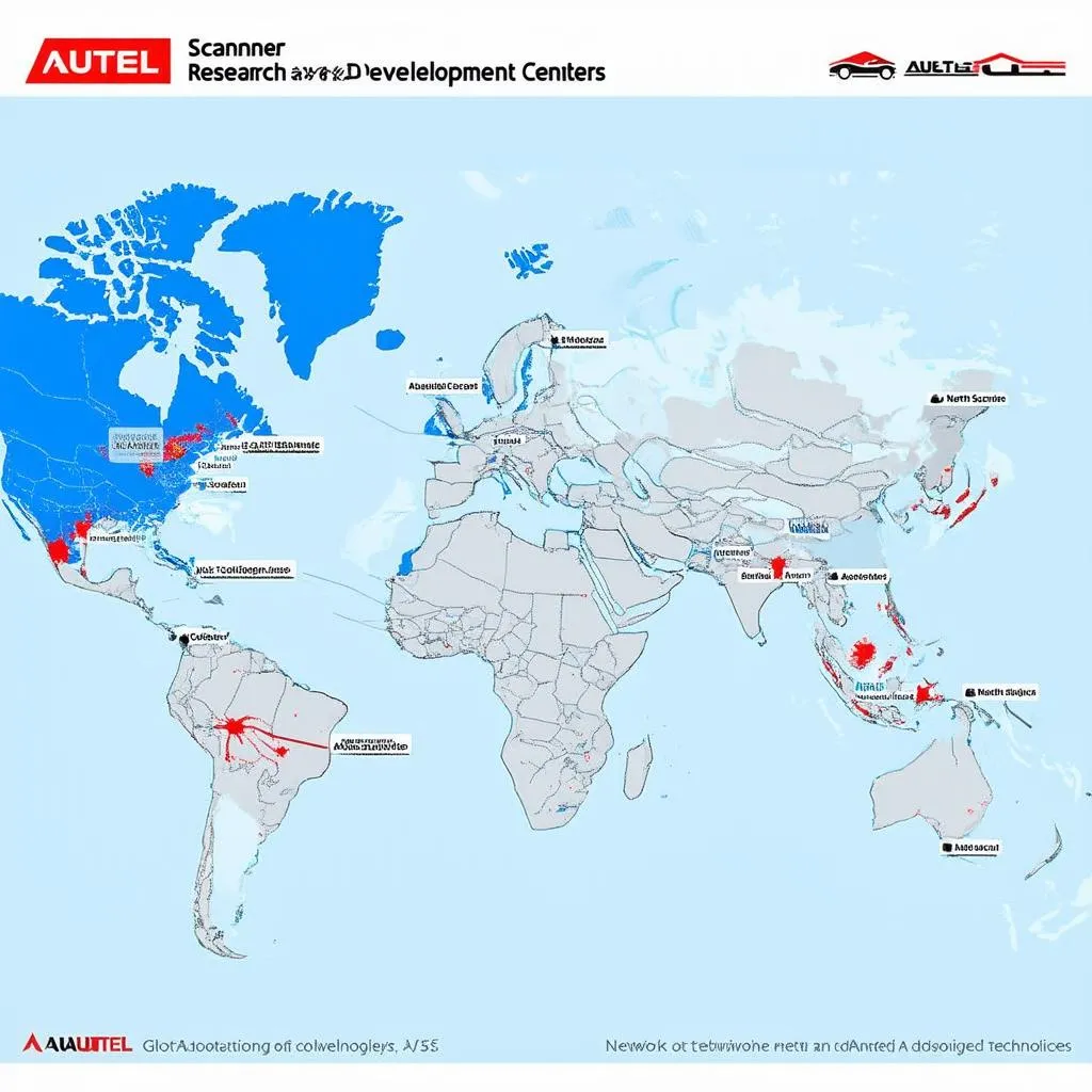 Autel Scanner Global Network