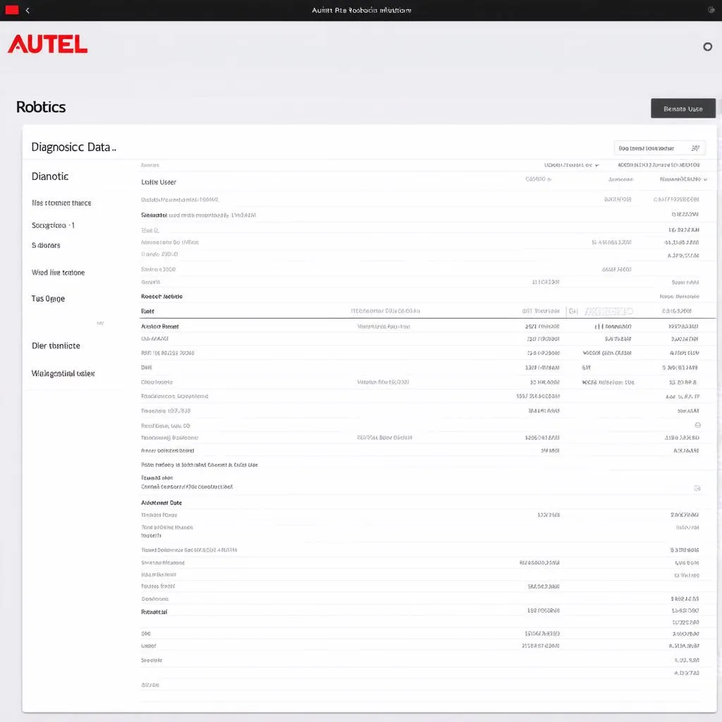 Autel Scanner Interface