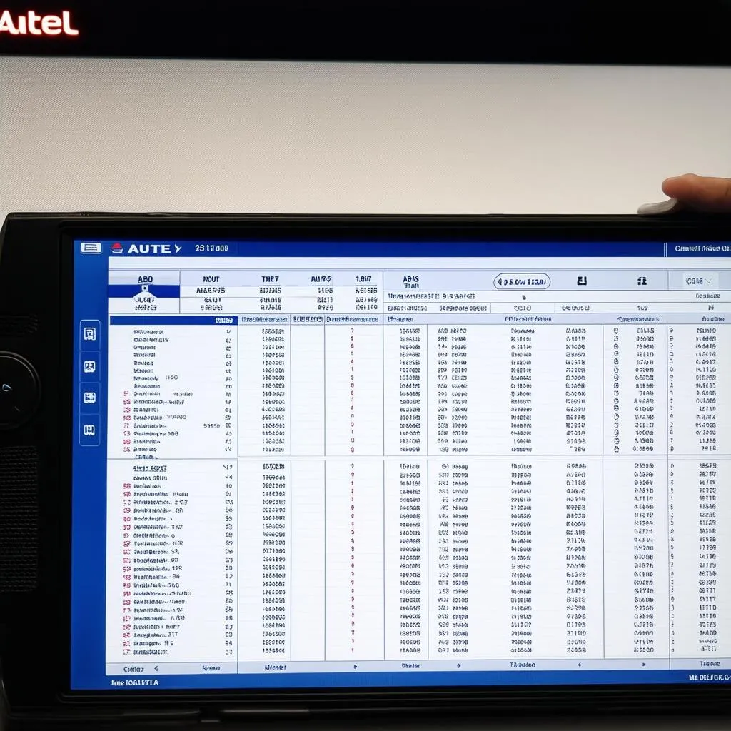 Autel Scanner Interface