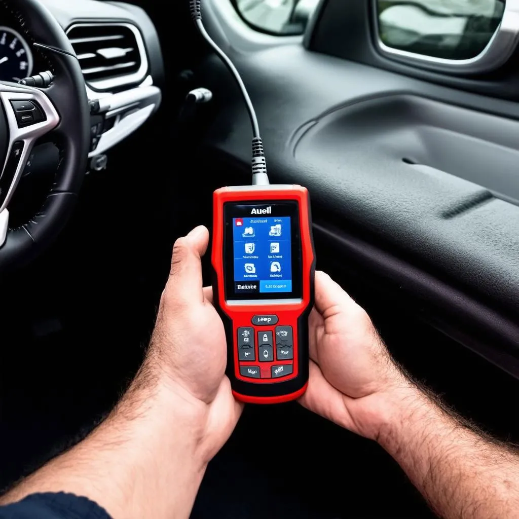 Autel Scanner Programming a Jeep Cherokee Proximity Key