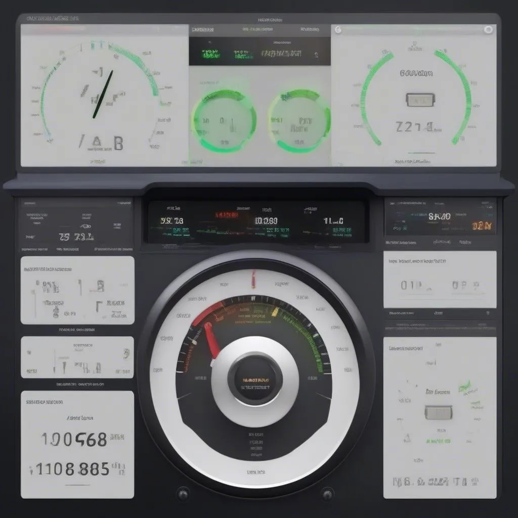 Autel Scanner Live Data Dashboard