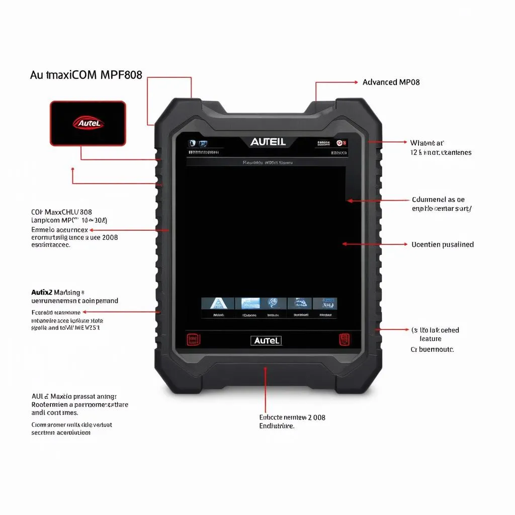 Autel MaxiCOM MP808 Scanner