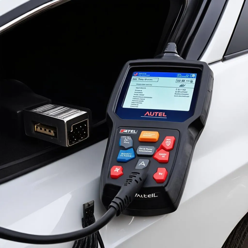 Autel Scanner OBD2 Port