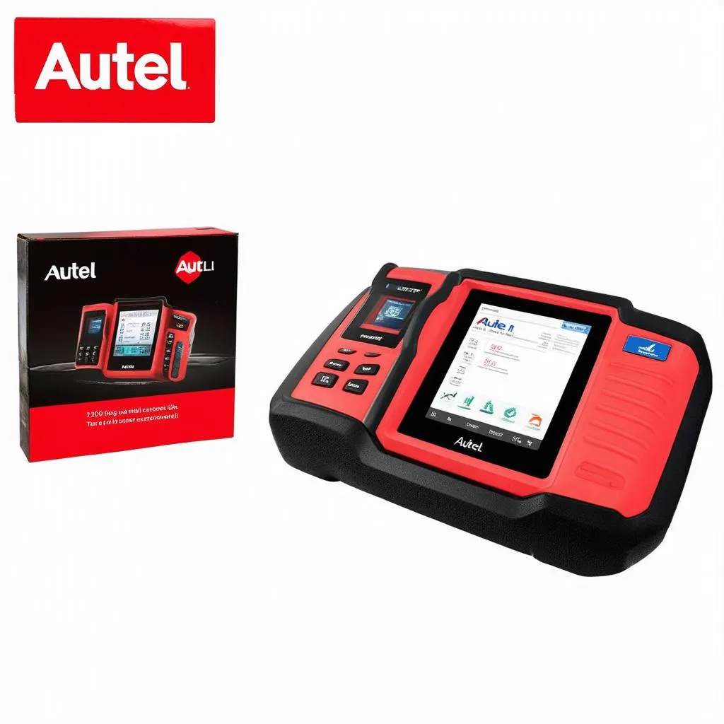 Autel Scanner Packaging