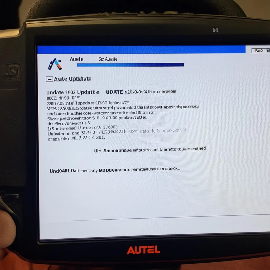 Autel Scanner Update