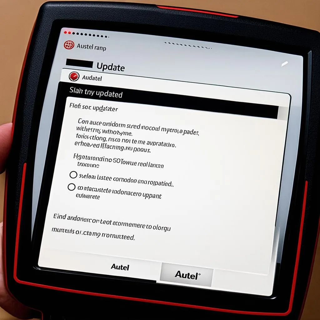 Autel Scanner Update