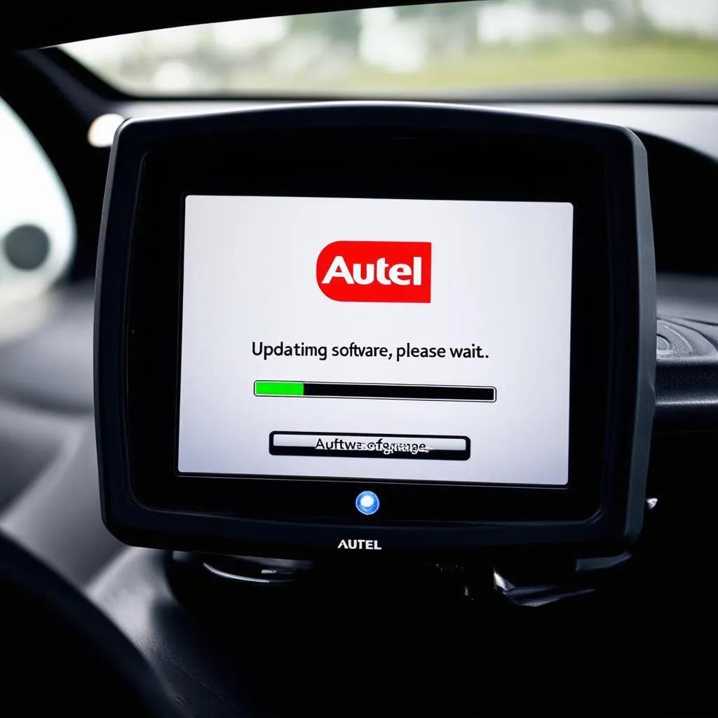 Autel Scanner Update Screen