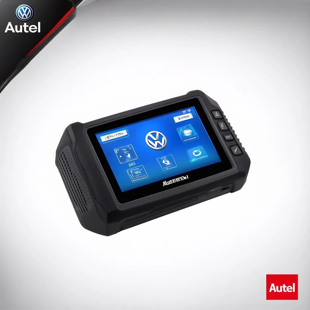 Autel Scanner Diagnosing a VW Airbag