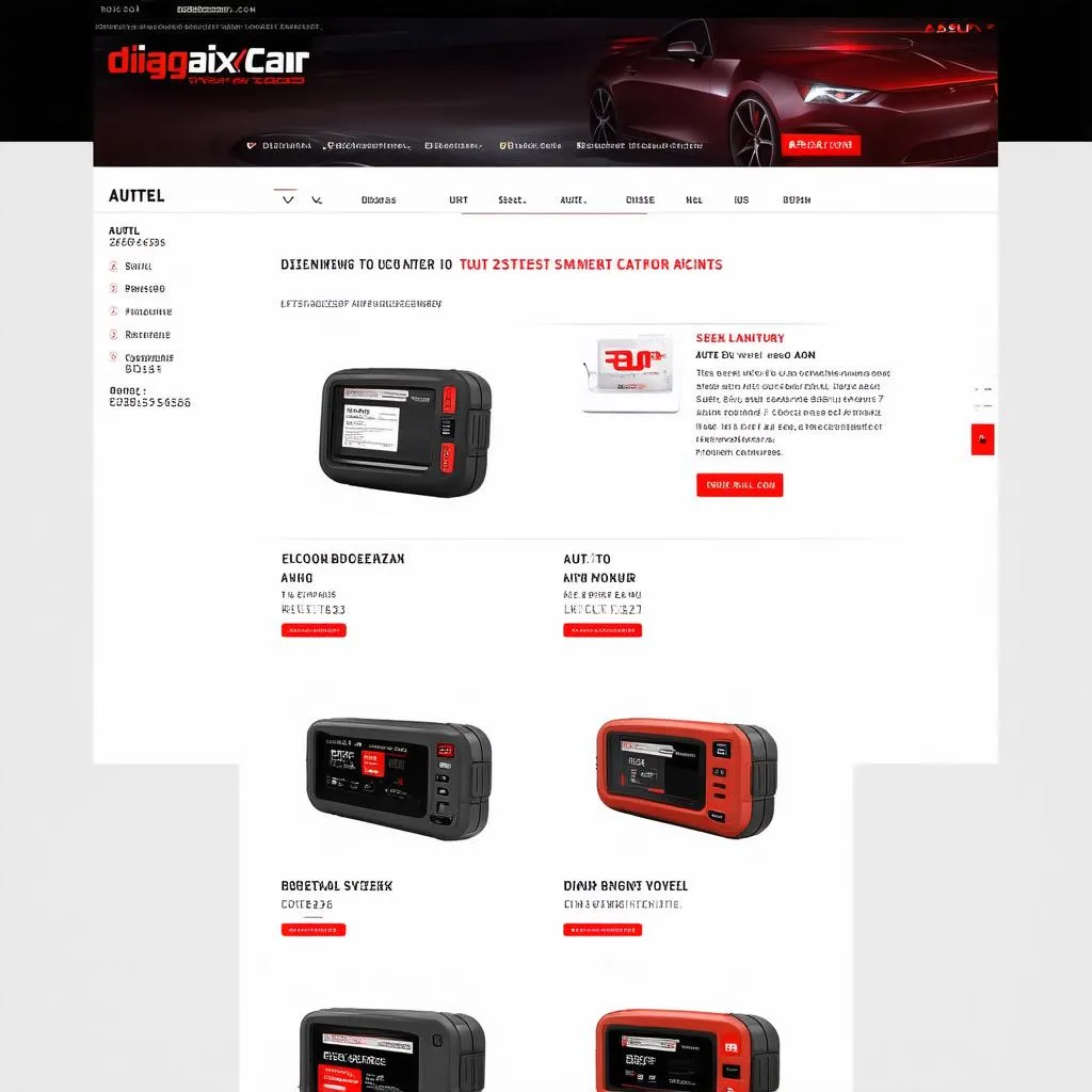 Diagxcar Website