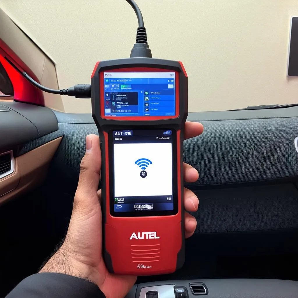 Autel Scanner Wi-Fi Connection