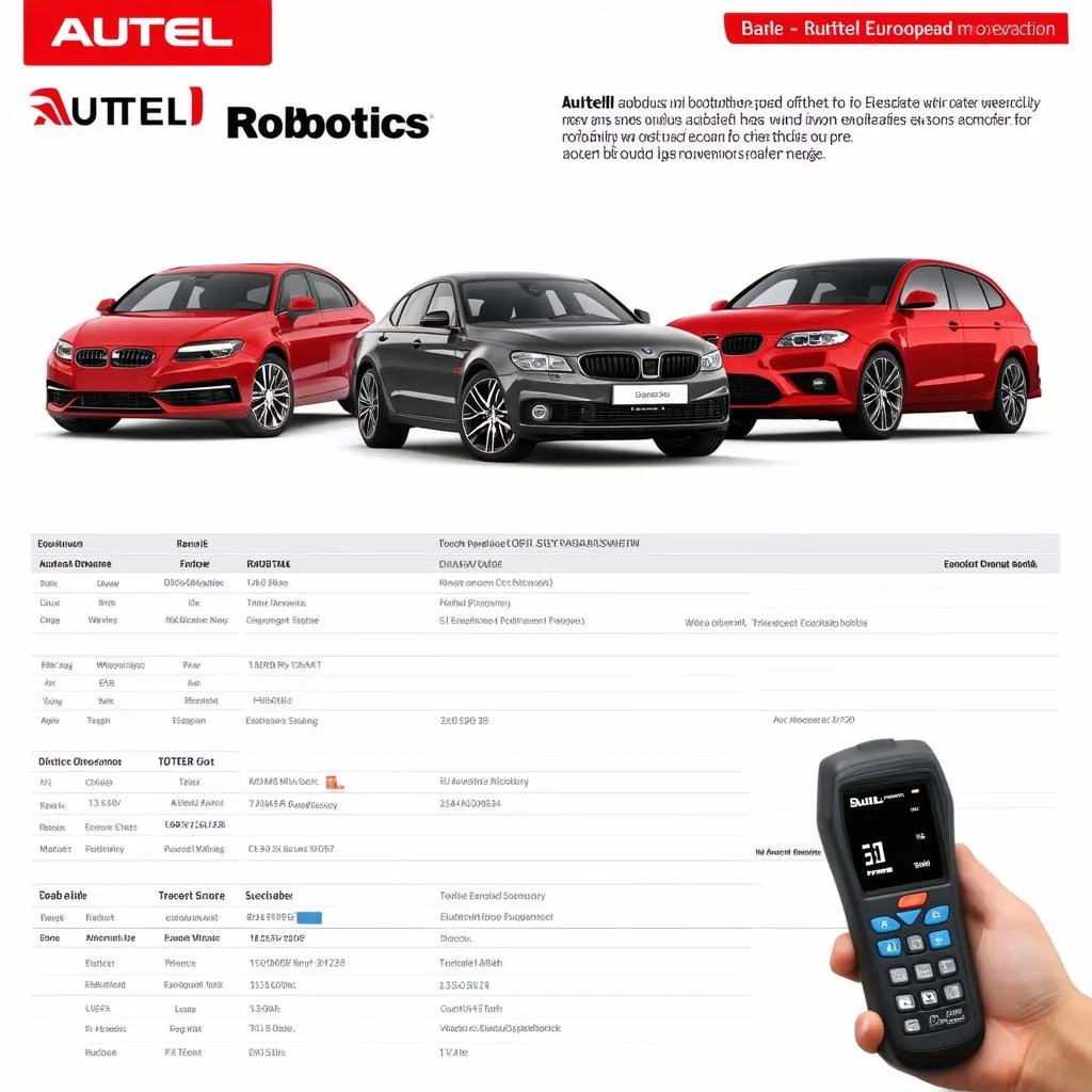 Autel Scanners for European Cars