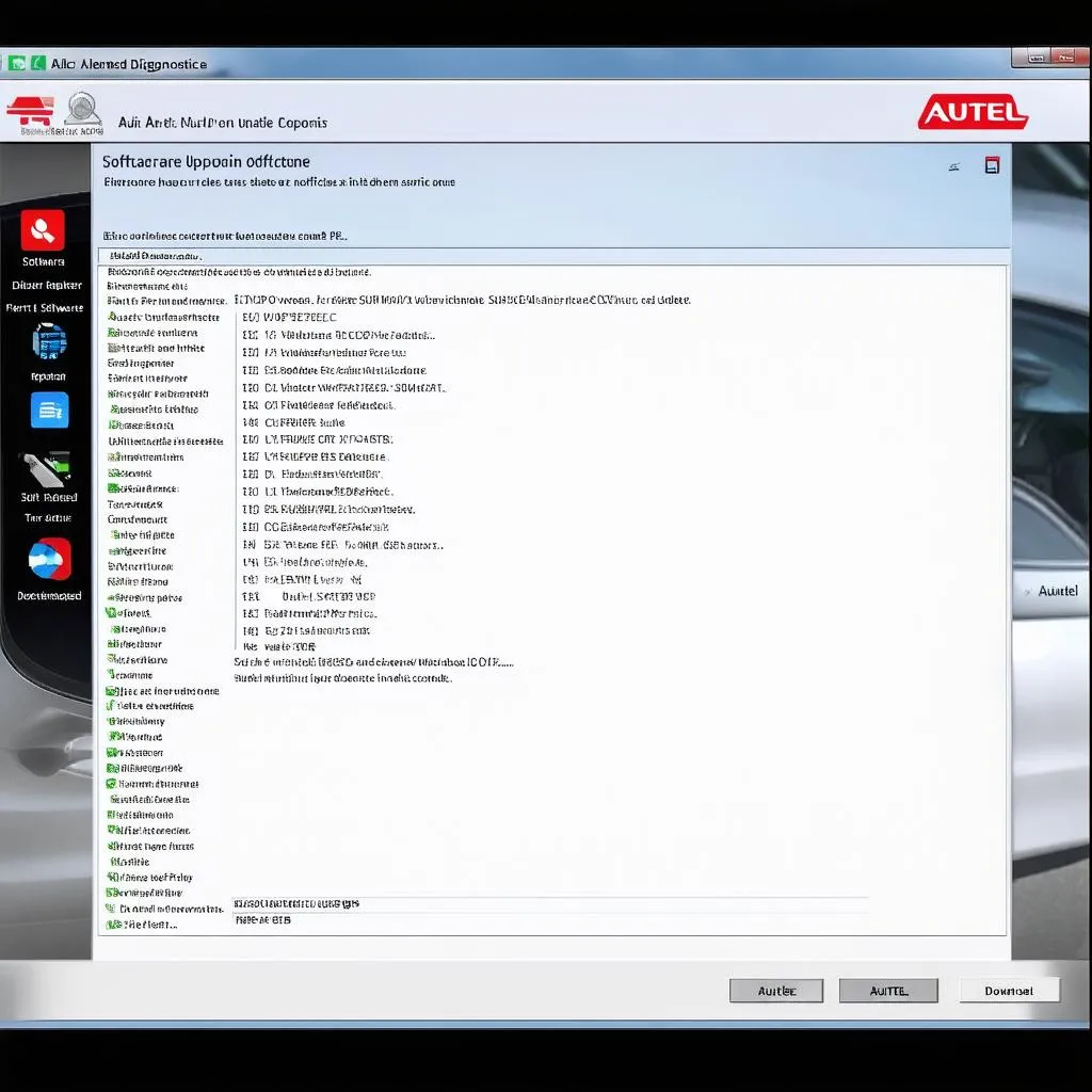 Autel Software Update Notification