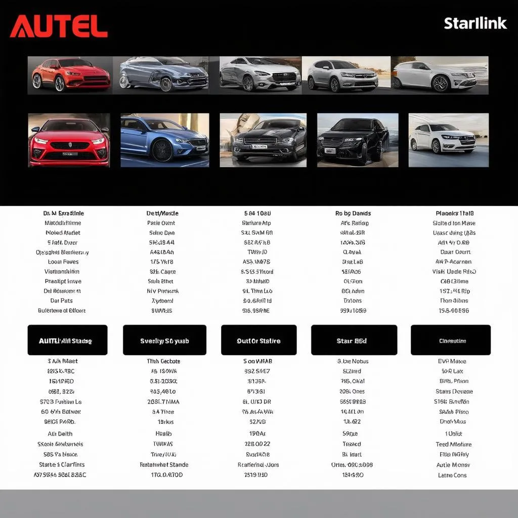 Autel Starlink App Vehicle Compatibility