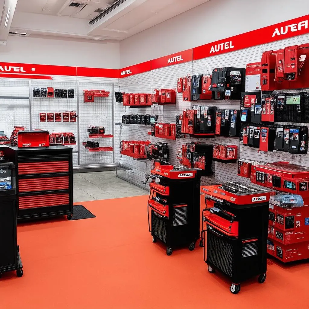 Autel Store Interior