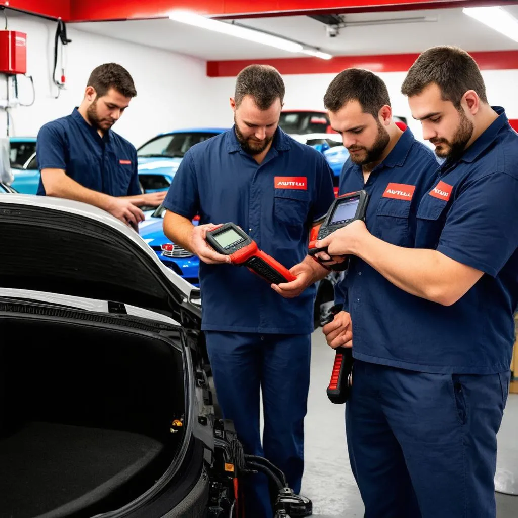 Autel Diagnostic Tool used by Mechanics in Sydney