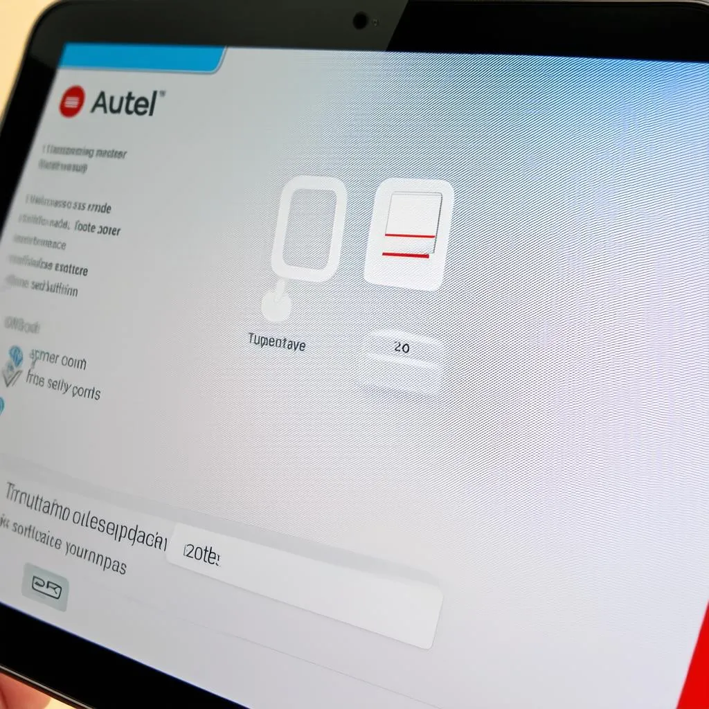 Autel Tablet 2018 Software Update