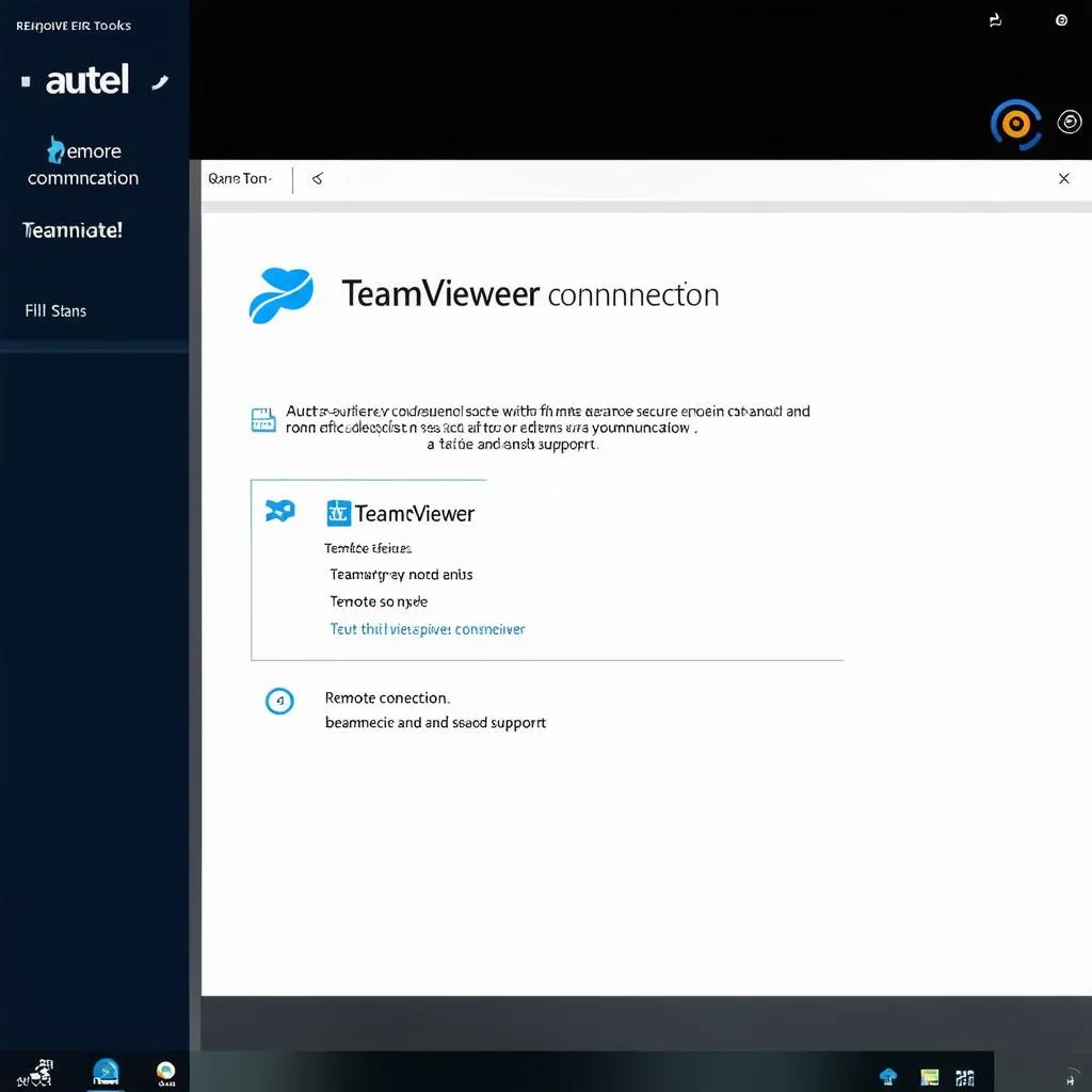 TeamViewer connection