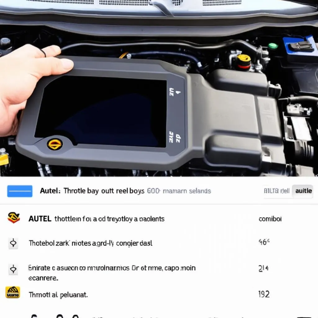 Autel throttle body relearn procedure