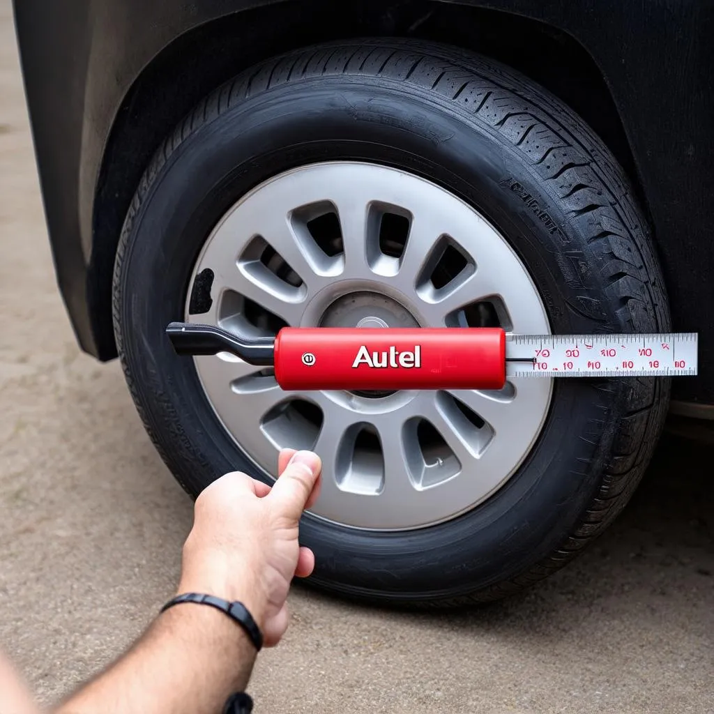 Autel Tire Depth Gauge Tire Longevity