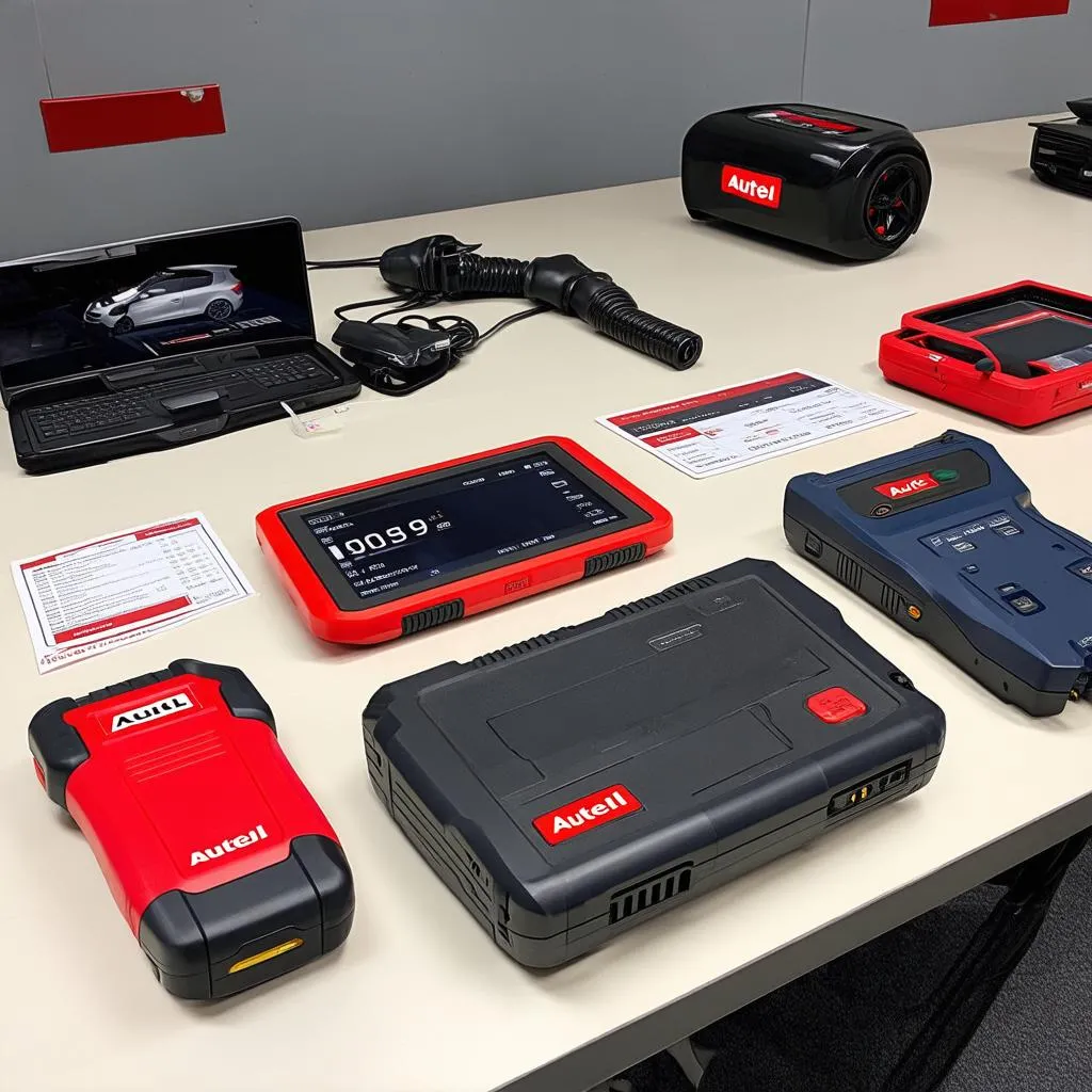 Various Autel tools