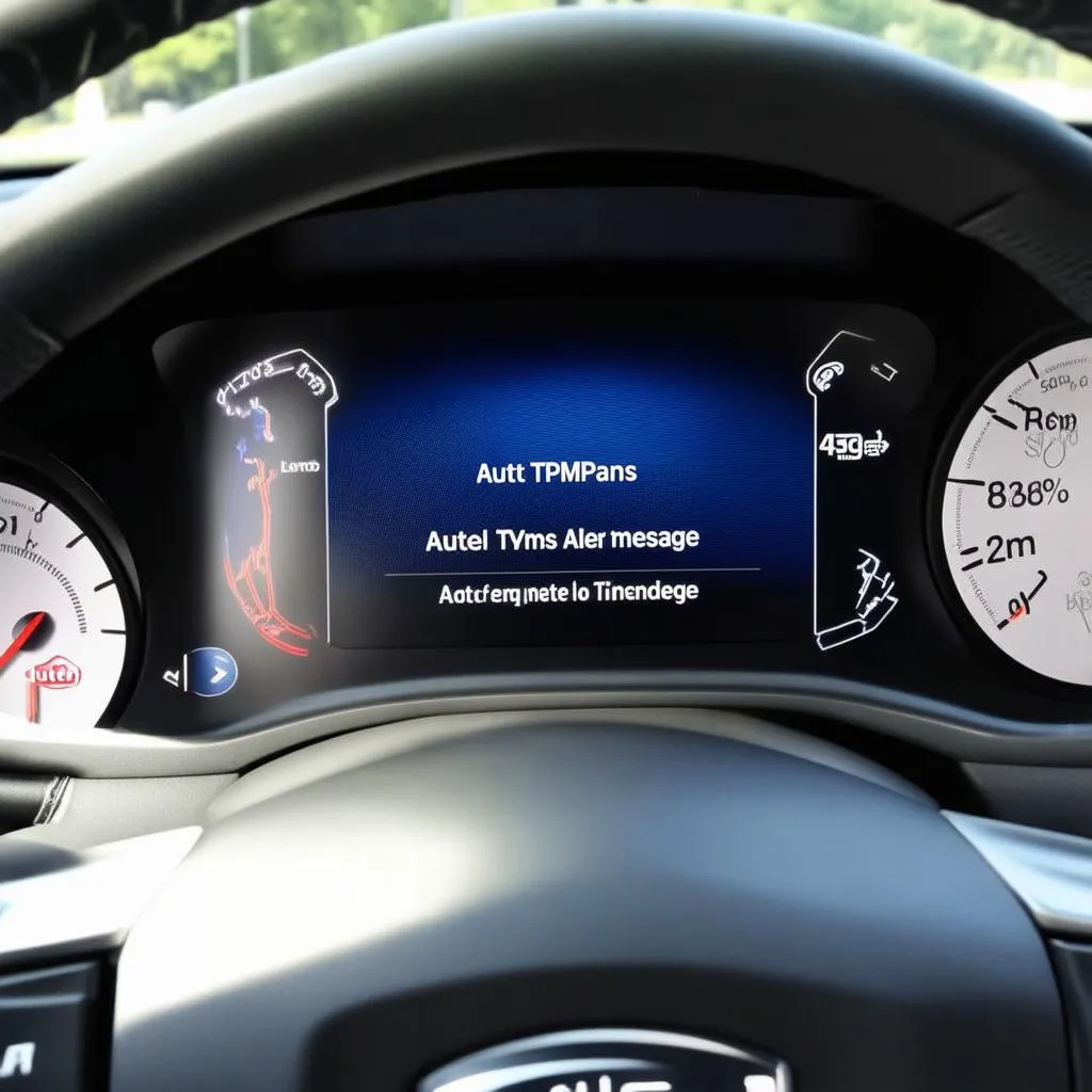 Autel TPMS Dashboard Alert