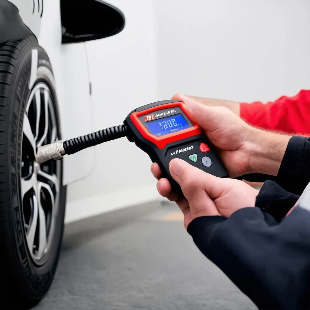 Using Autel TPMS Magnet