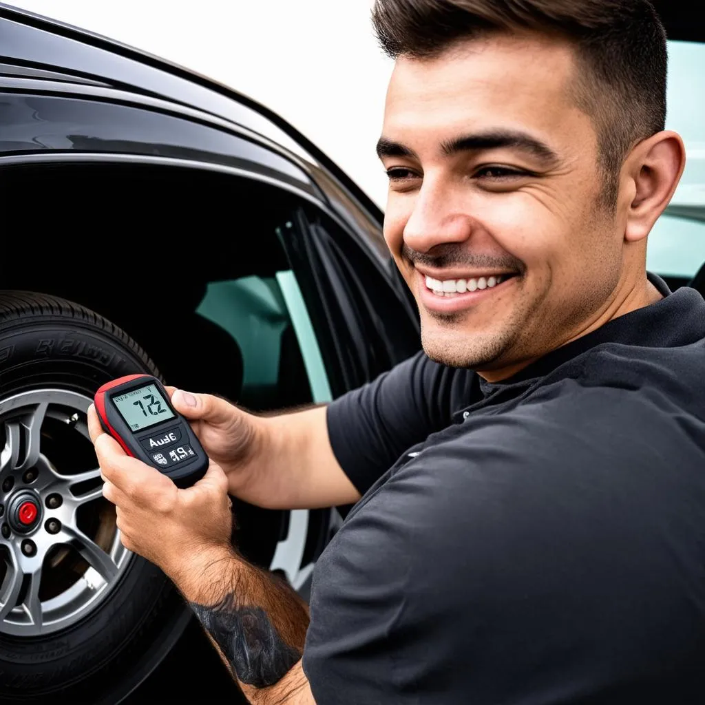 Autel TPMS Pad monitoring tires