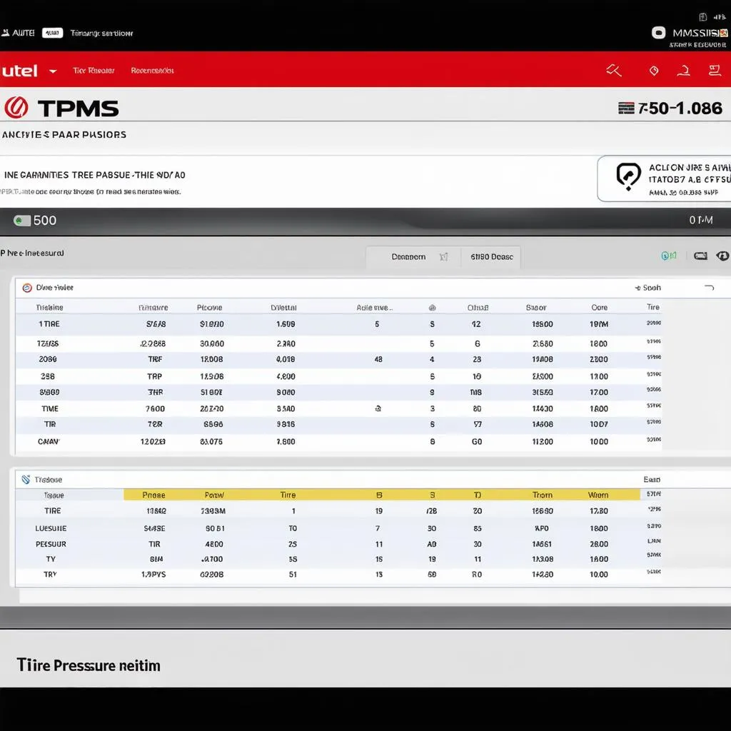 Autel TPMS Scanner Software