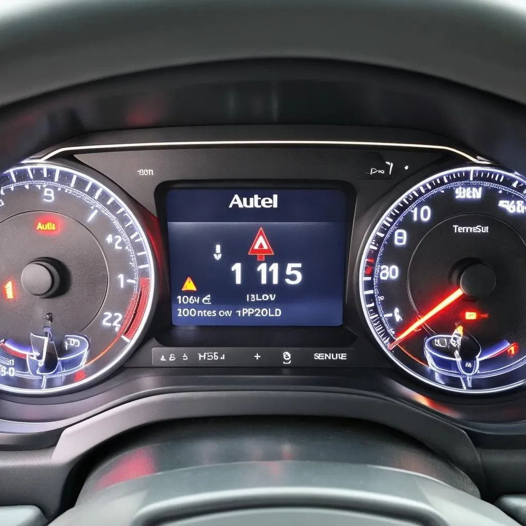 Autel TPMS sensor 315 dashboard alert