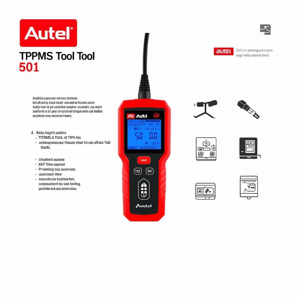 Autel TPMS Tool 501 Overview