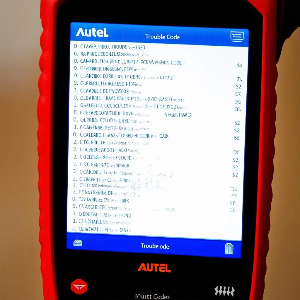 autel-trouble-codes