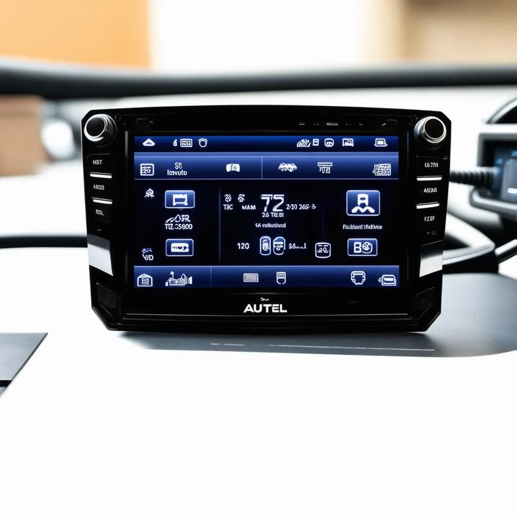 Autel TS900 Dashboard