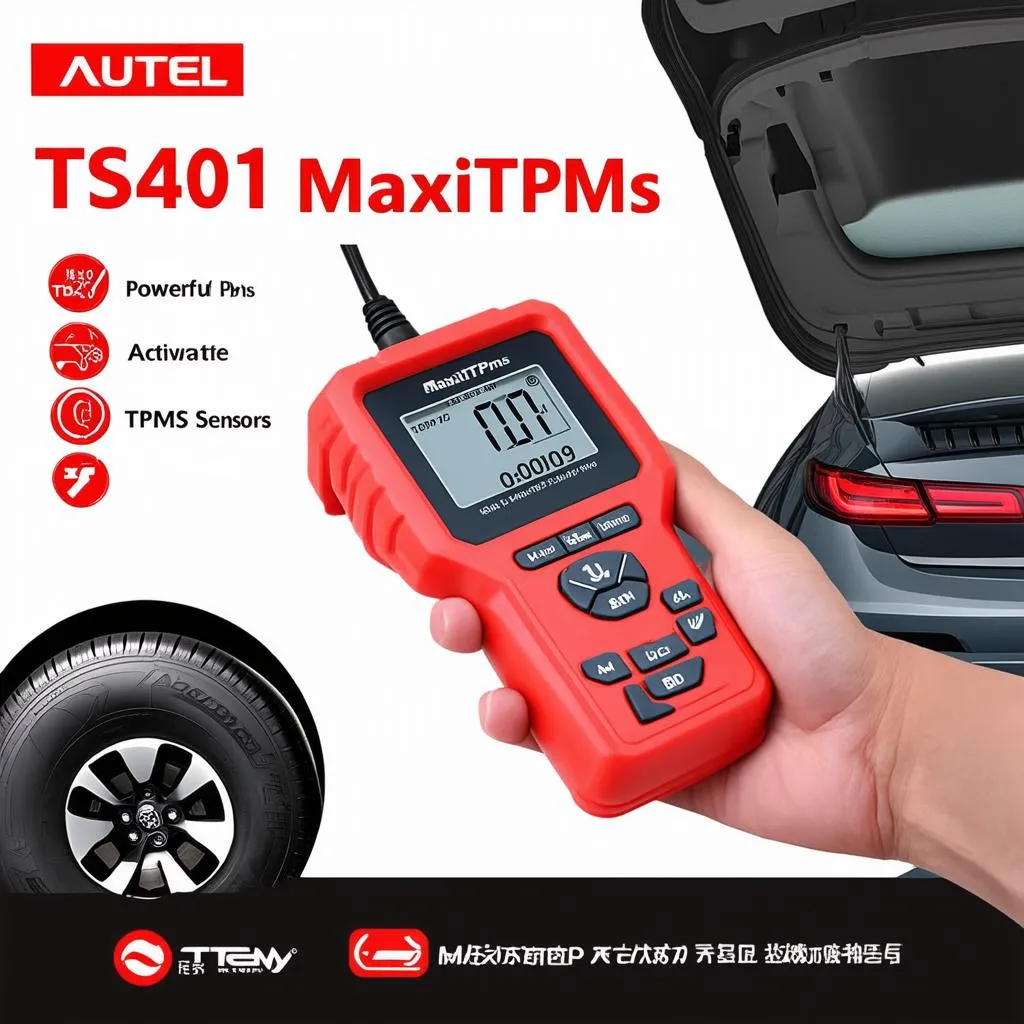 Autel TS401 MaxiTPMs