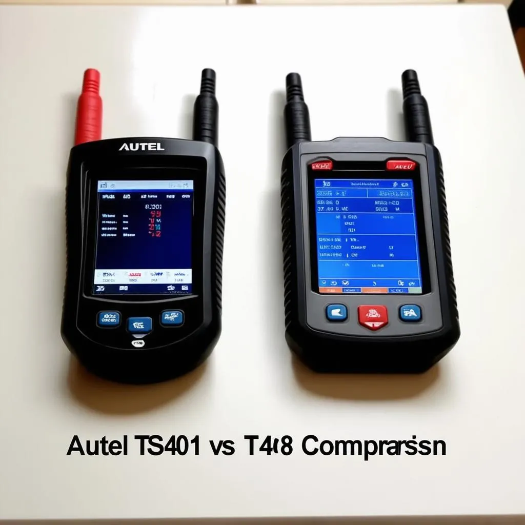 Autel TS401 vs TS408 Comparison