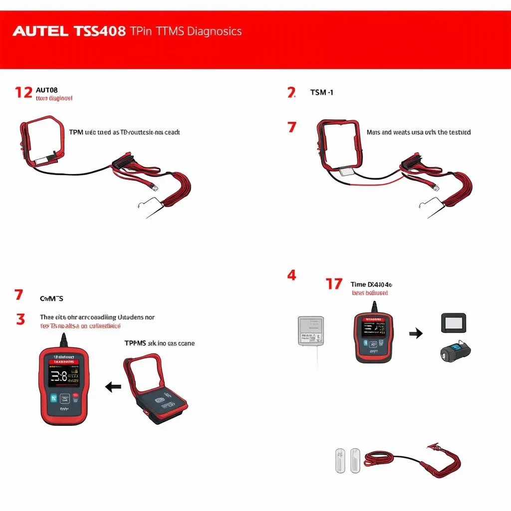 Autel TS408 Diagnostic Process