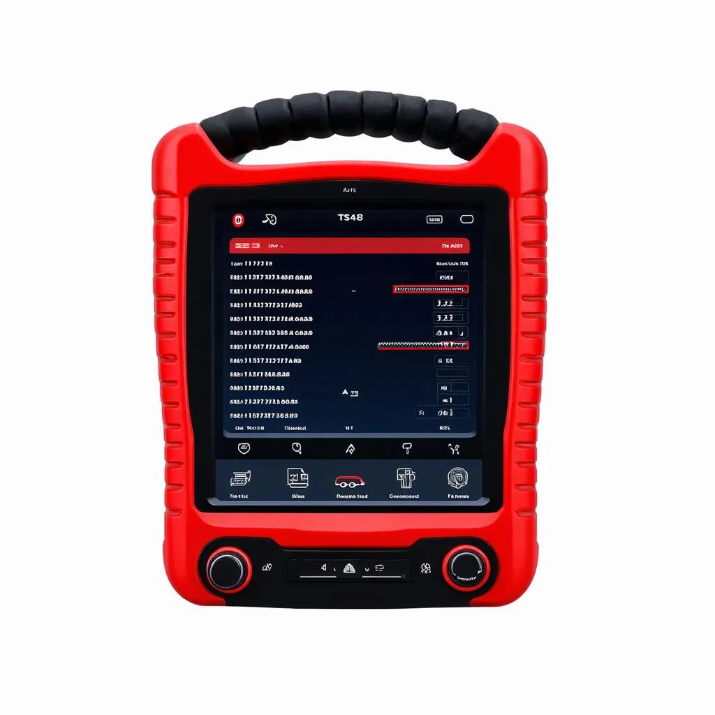 Autel TS408 interface