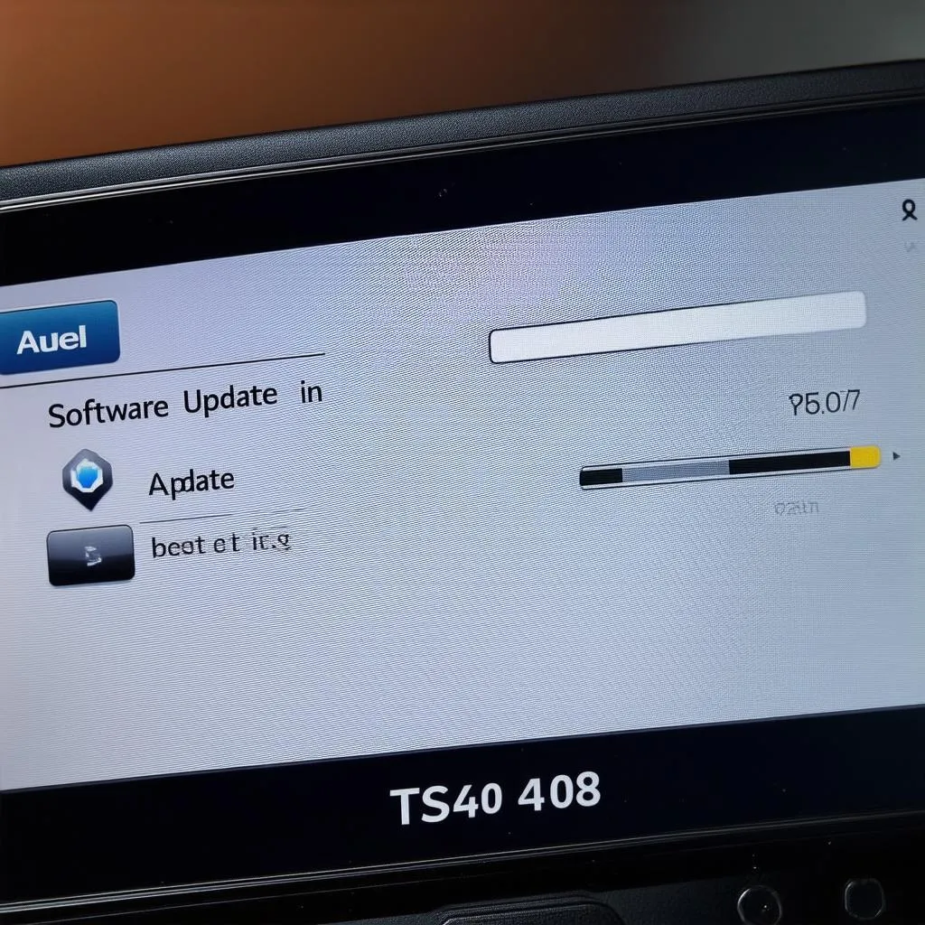 Autel TS408 software update