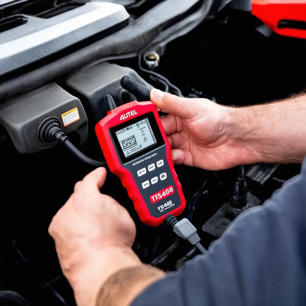 TPMS Sensor Programming with Autel TS408