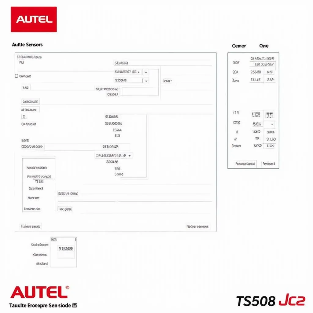 Programming OEM sensors using Autel TS508