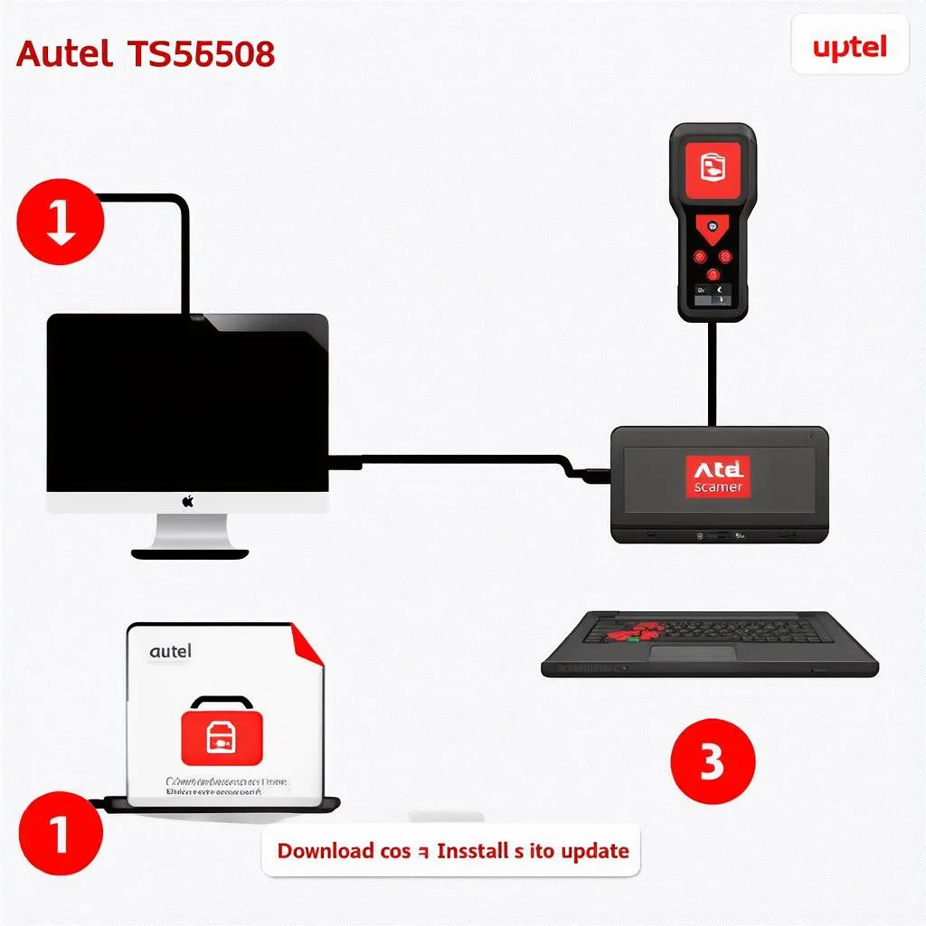 Autel TS508 Update Process