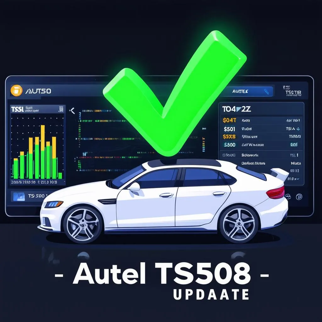 Autel TS508 Update Success