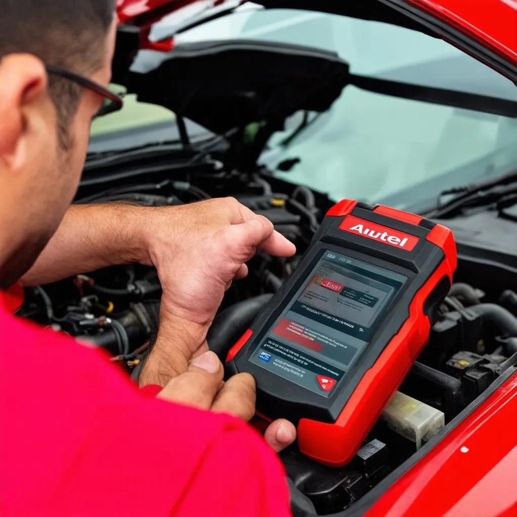 Autel TS608 diagnostic scanner