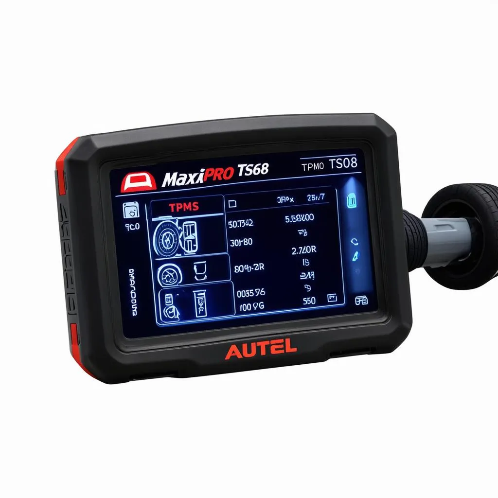 Autel TS608 TPMS Diagnostic Screen