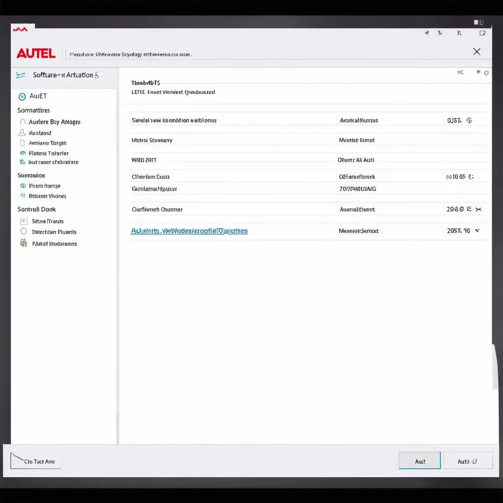 Autel Software Update